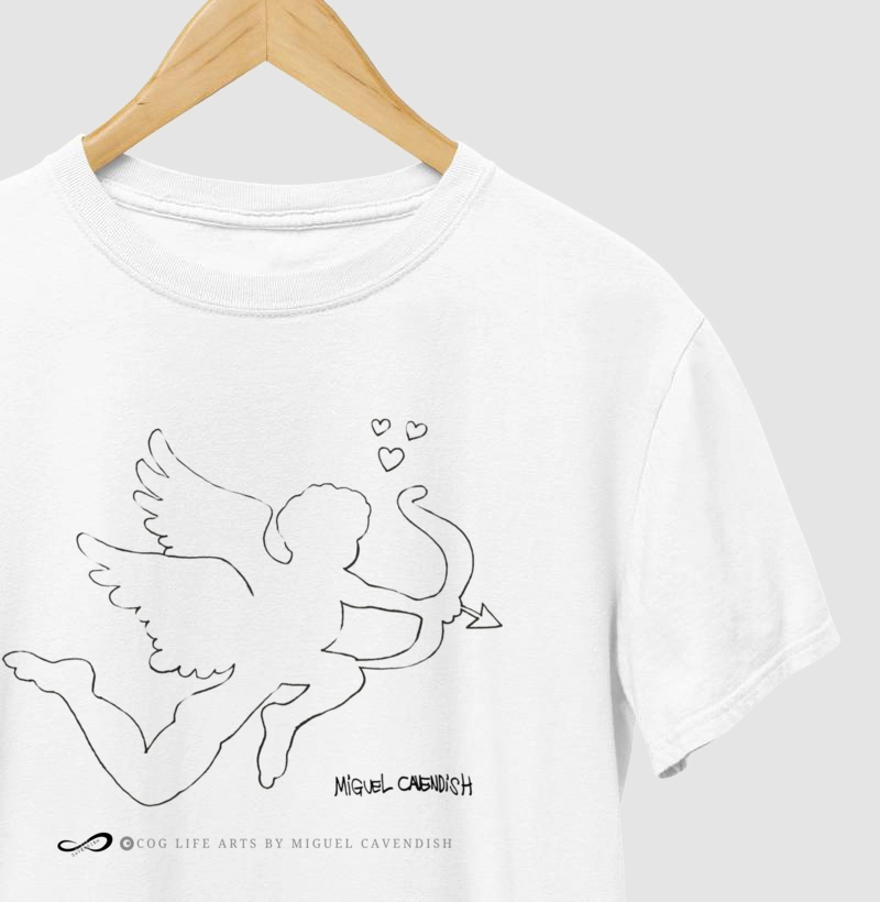 Camiseta Adulto Cupido by Miguel Cavendish