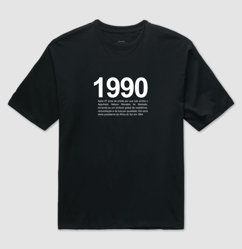 Camiseta Original Libertação de Mandela