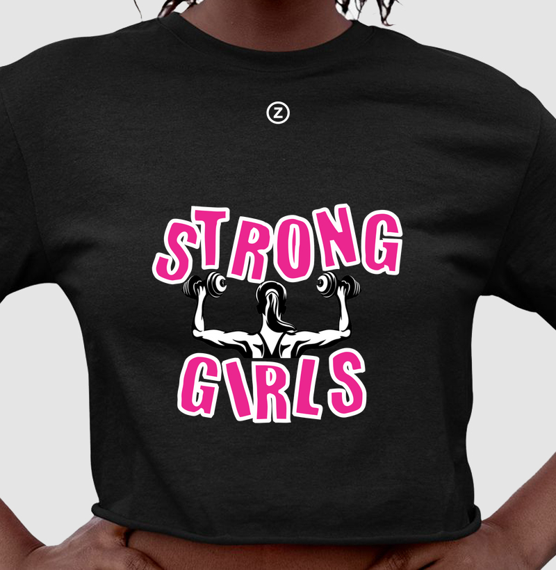 Cropped  Strong Girls - Zaire Brasil