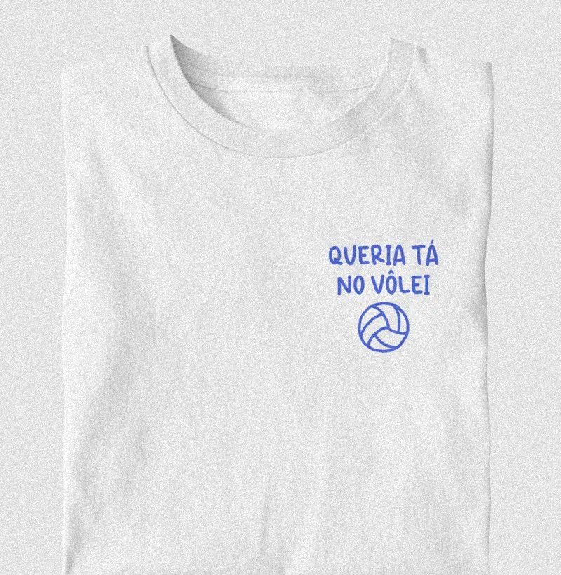 Queria tá no vôlei - bolso