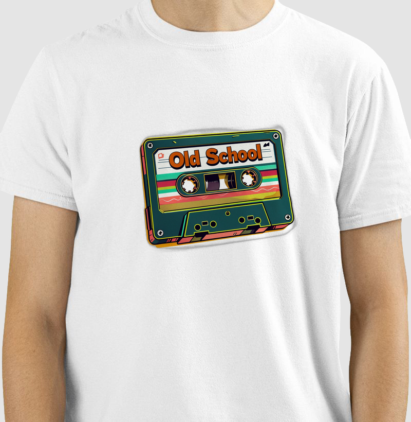 Camiseta old school