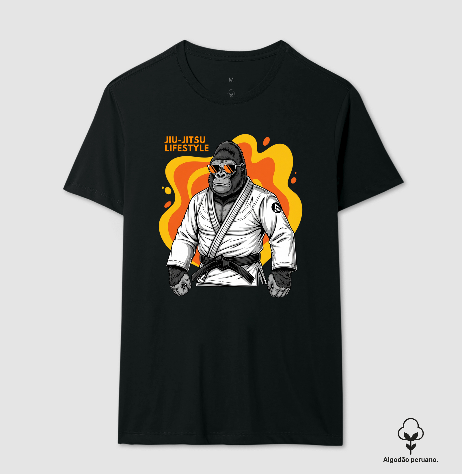 Macaco Óculos - Jiu-Jitsu