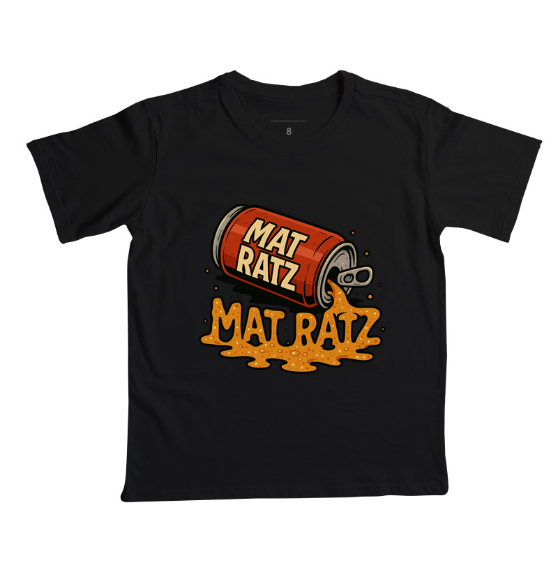Camiseta infantil Refri mat ratz