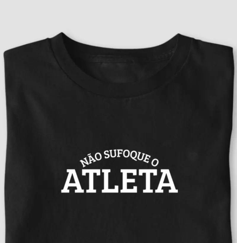 Não sufoque o atleta