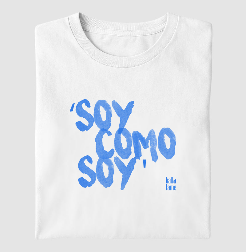 Camiseta estampada hall of fame - soy como soy