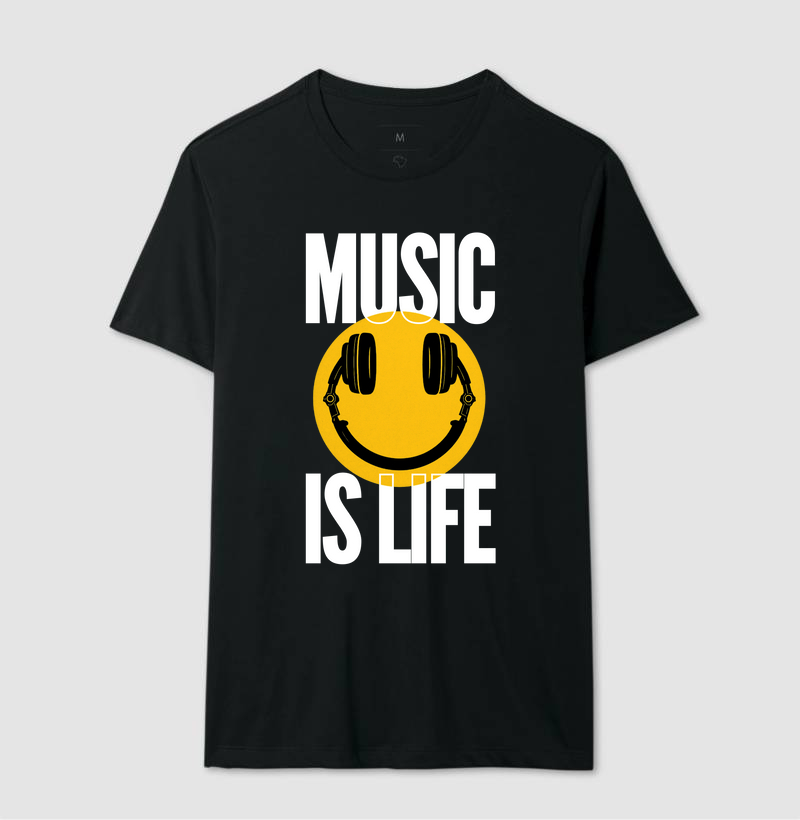 Camiseta Music is Life