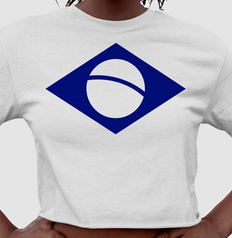 Cropped Bandeira Minimalista II