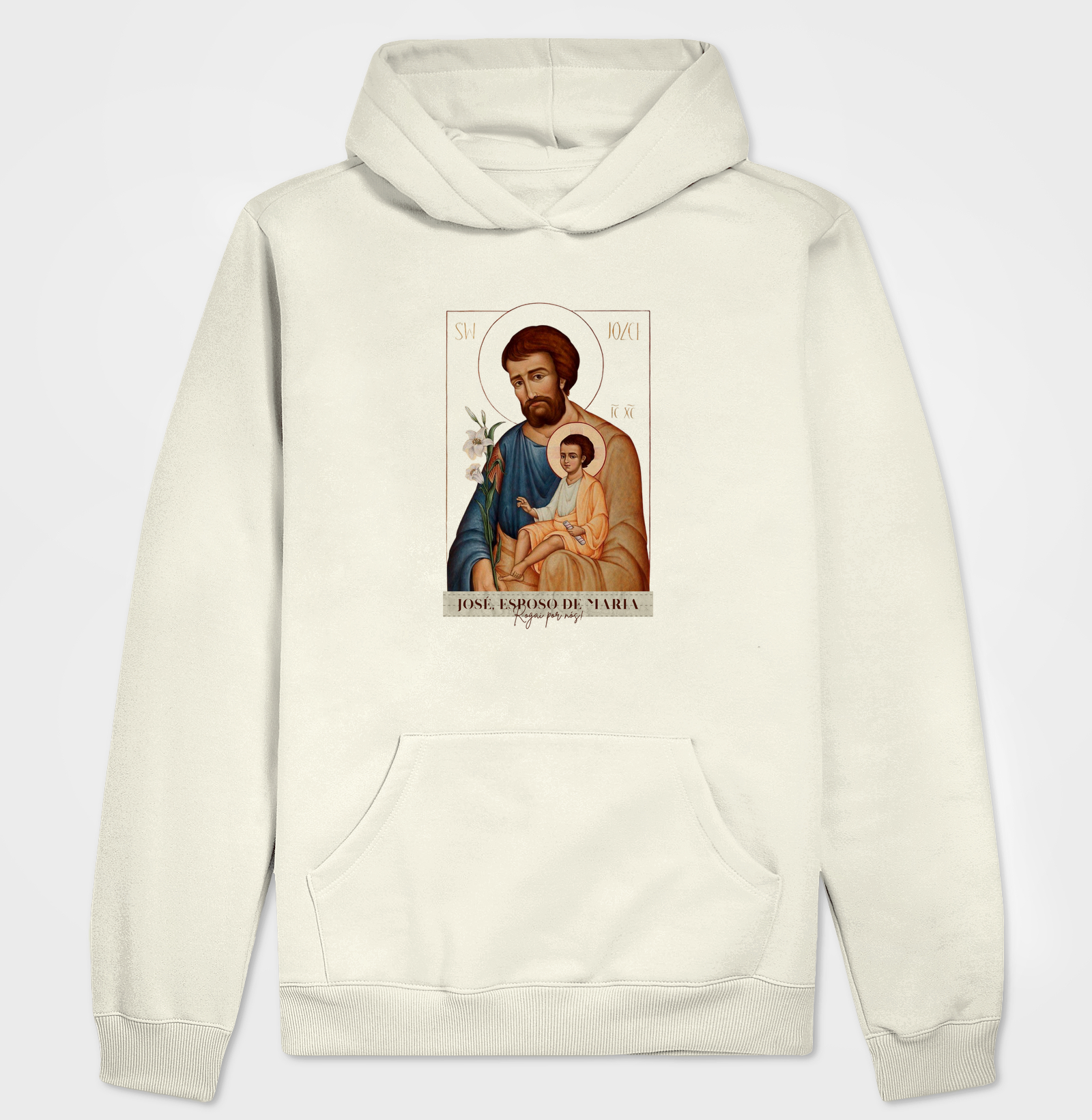 Moletom com Capuz | José, Esposo de Maria
