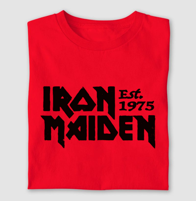 Iron Maiden Logo Vintage