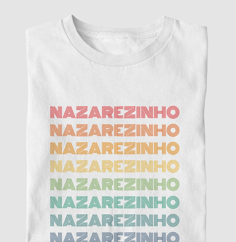 Nazarezinho Letreiro Retrô