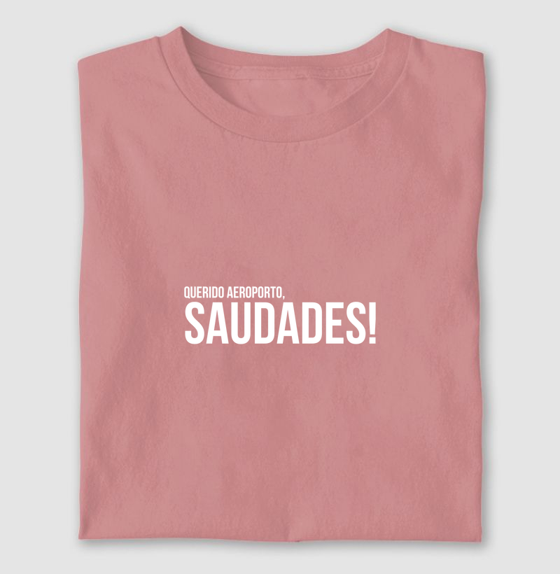 Querido aeroporto, Saudades!