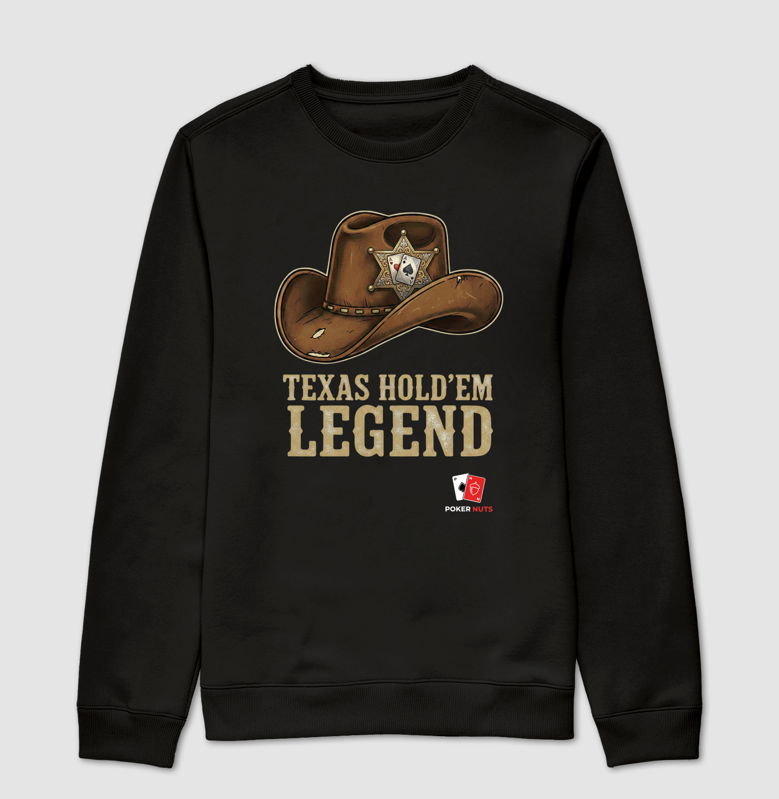Moletom Suéter Texas Hold'em Legend