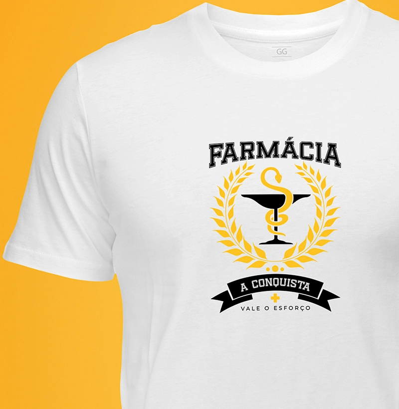 Camiseta Farmácia Conquista - masculina