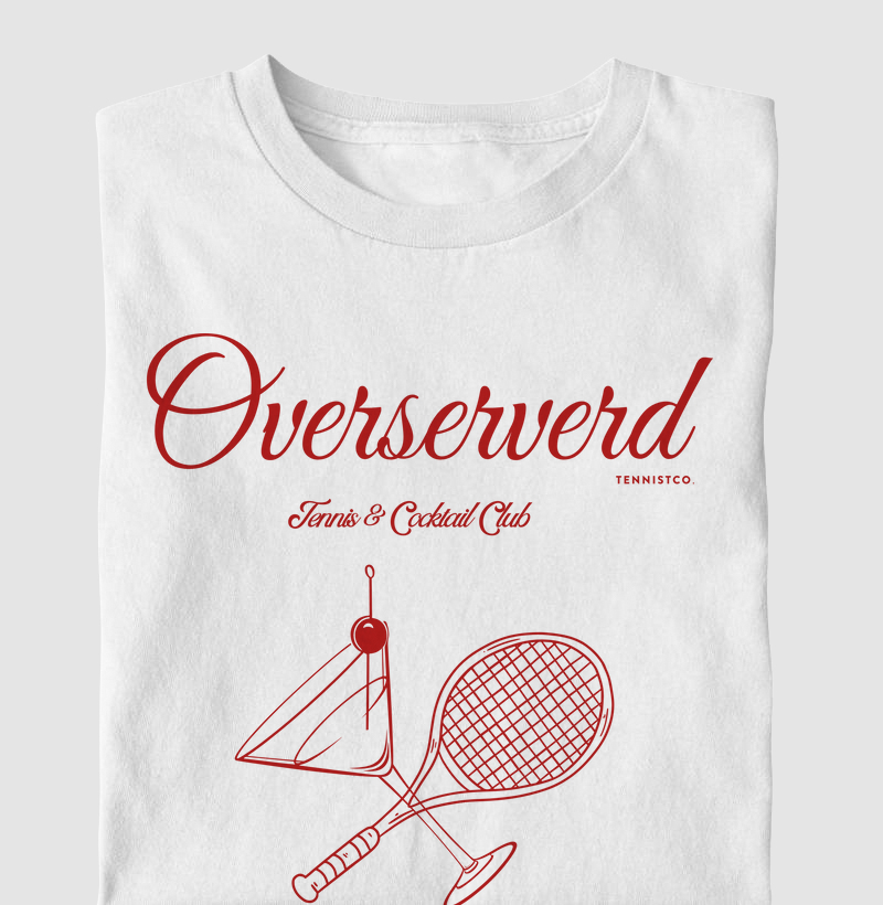 Tennis and Cocktail Club - vermelha