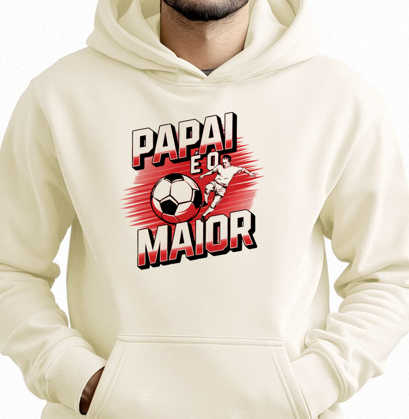 Moletom Canguru papai é o maior