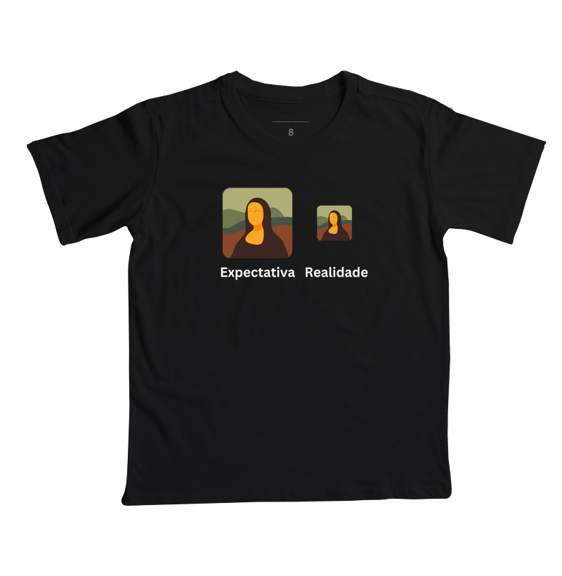 Expectativa x Realidade - Mona Lisa