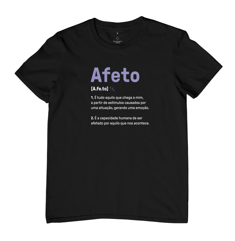 Camiseta "Afeto"