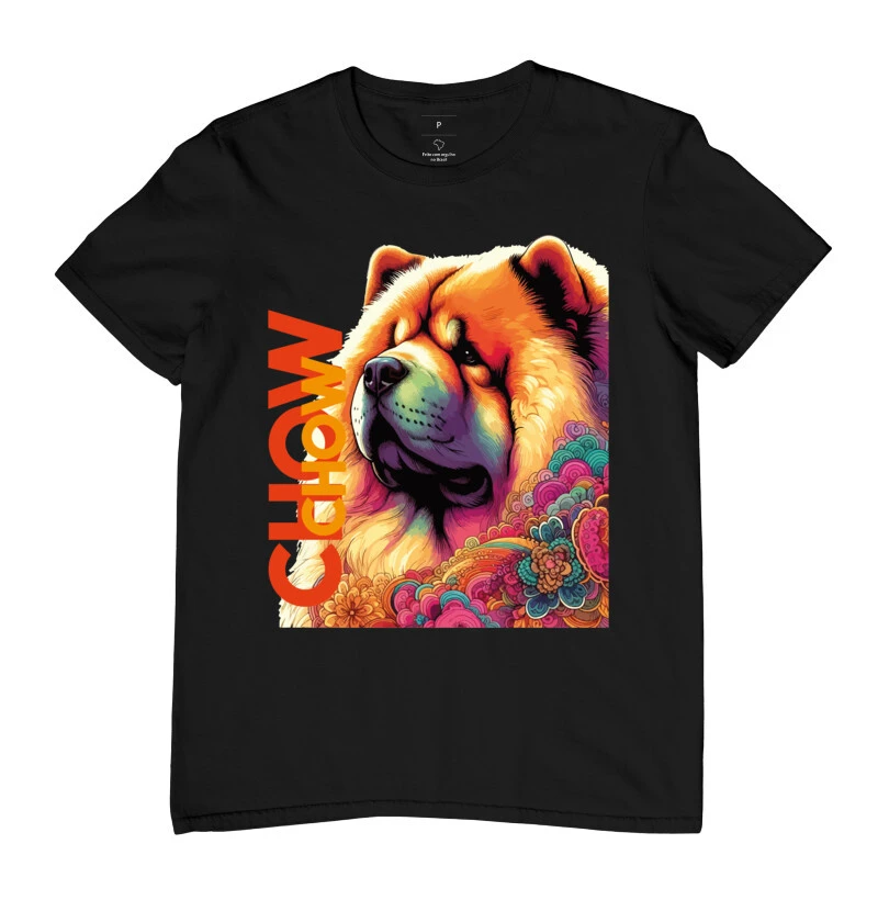 Camiseta raça Chow Chow