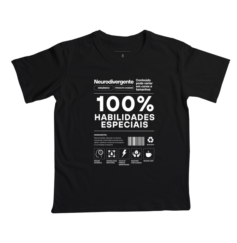 100% Habilidades Especiais (Rótulo)