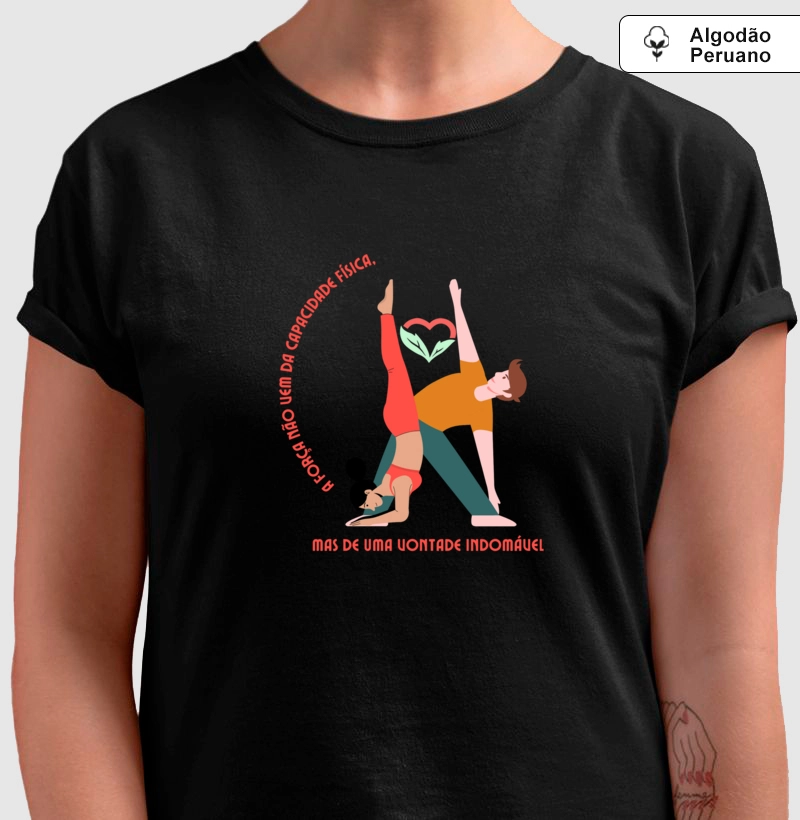 AMOR e YOGA - Malha Peruana 