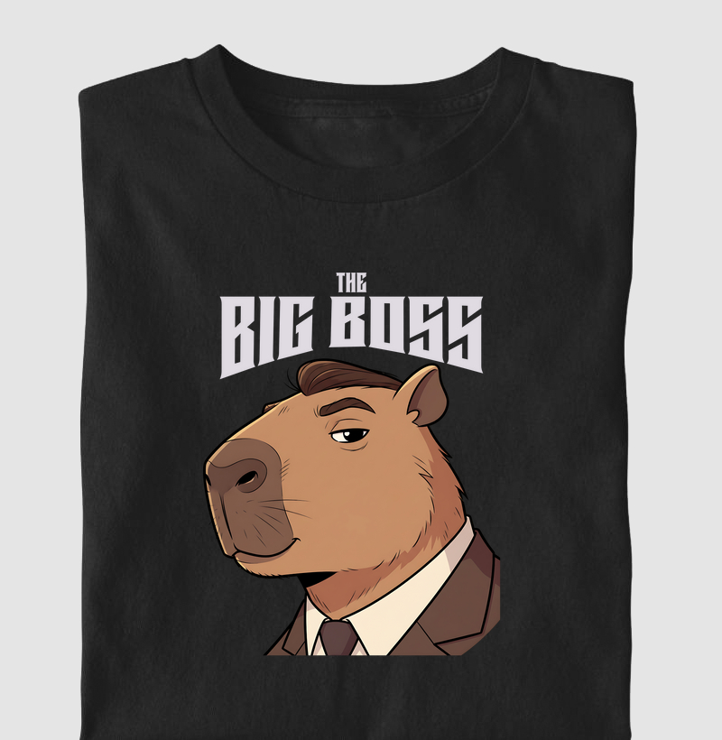Big Boss Capivara | Tee Original