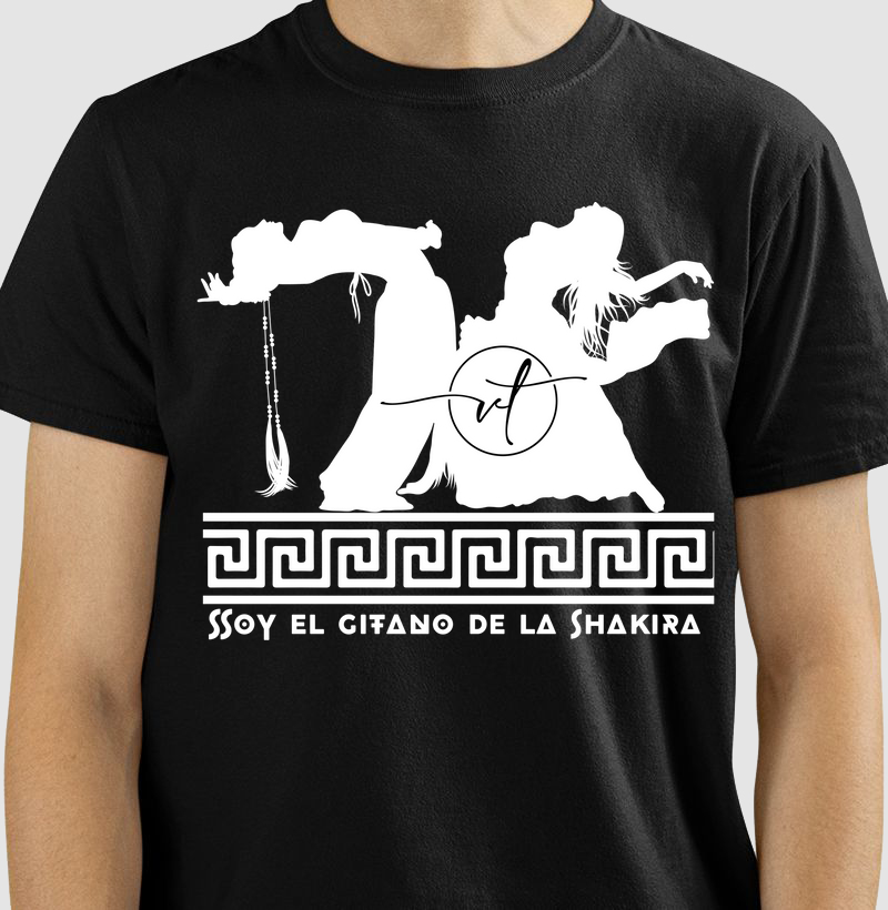 GITANO. T-SHIRT Black Rom - Coleção Bombons Sortidos