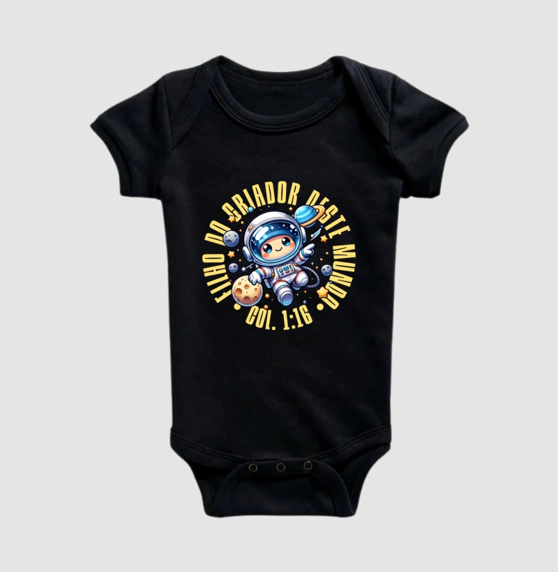 Body Infantil Filho do Criador