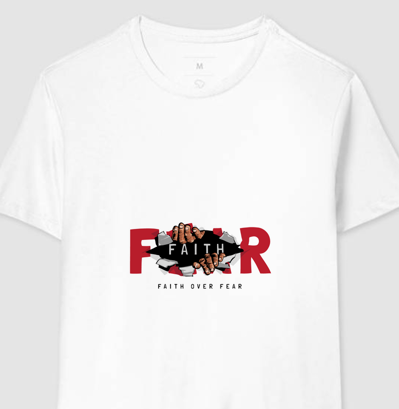 Camiseta Faith Over Fear