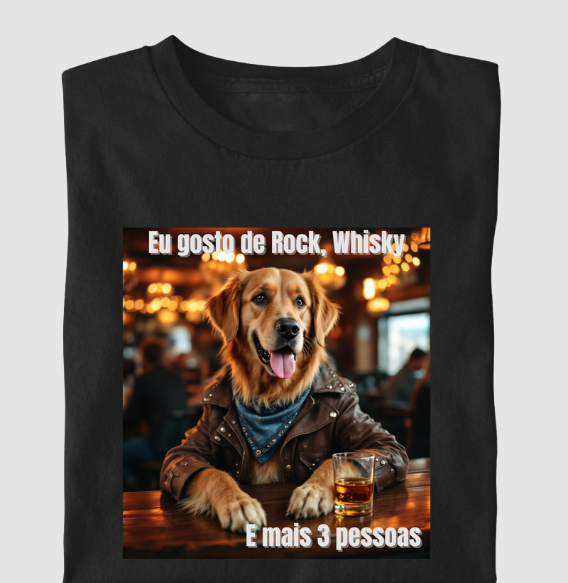Rock, Whisky e 3 pessoas 
