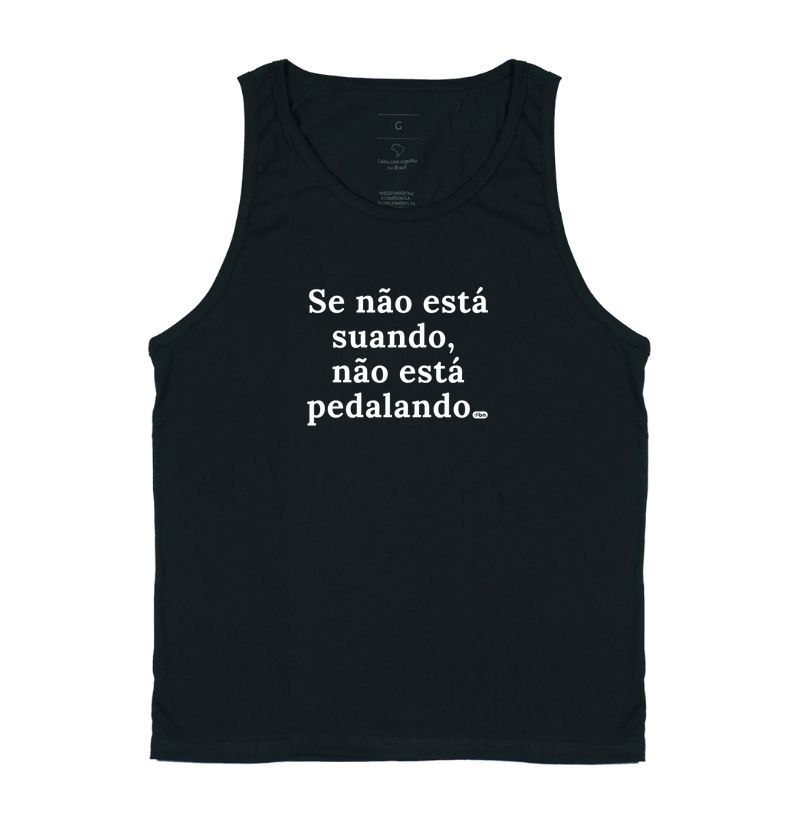Se não está suando, não está pedalando