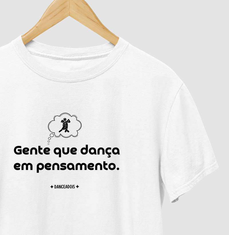 Gente que dança em pensamento