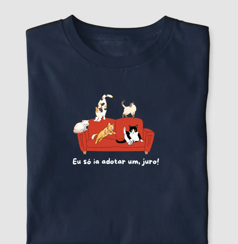Eu só ia adotar um, juro!