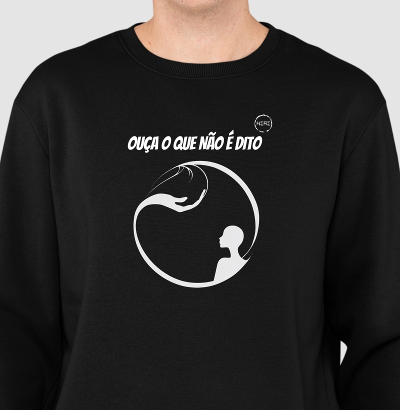 Moletom KIRI - Ouça o que não é Dito - Min