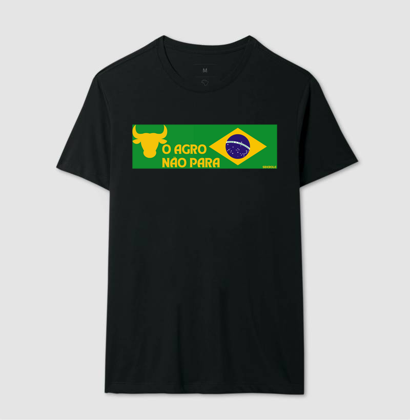 Camiseta O Agro Não Par