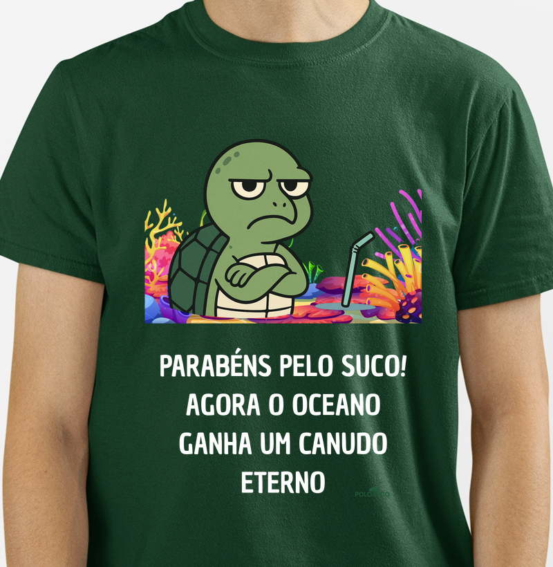 Camiseta parabéns pelo suco