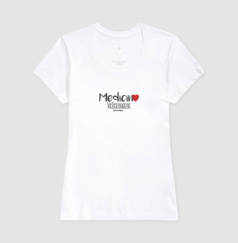 Camiseta Medicina Veterinária