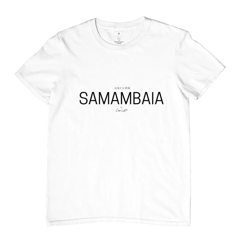 Camiseta Louca por SAMAMBAIA cl320