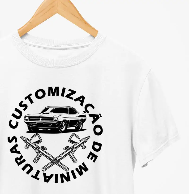 Camiseta Customização de Miniaturas