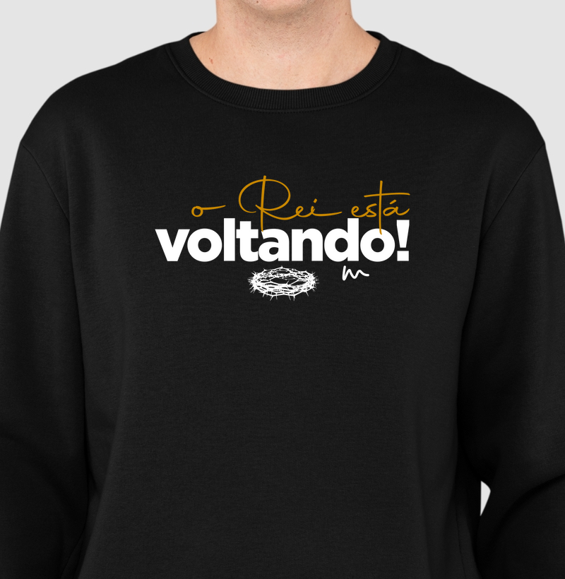 Suéter Moletom O Rei