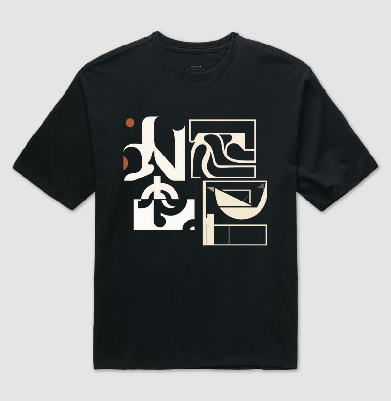 Camiseta Oversized Art-Lince