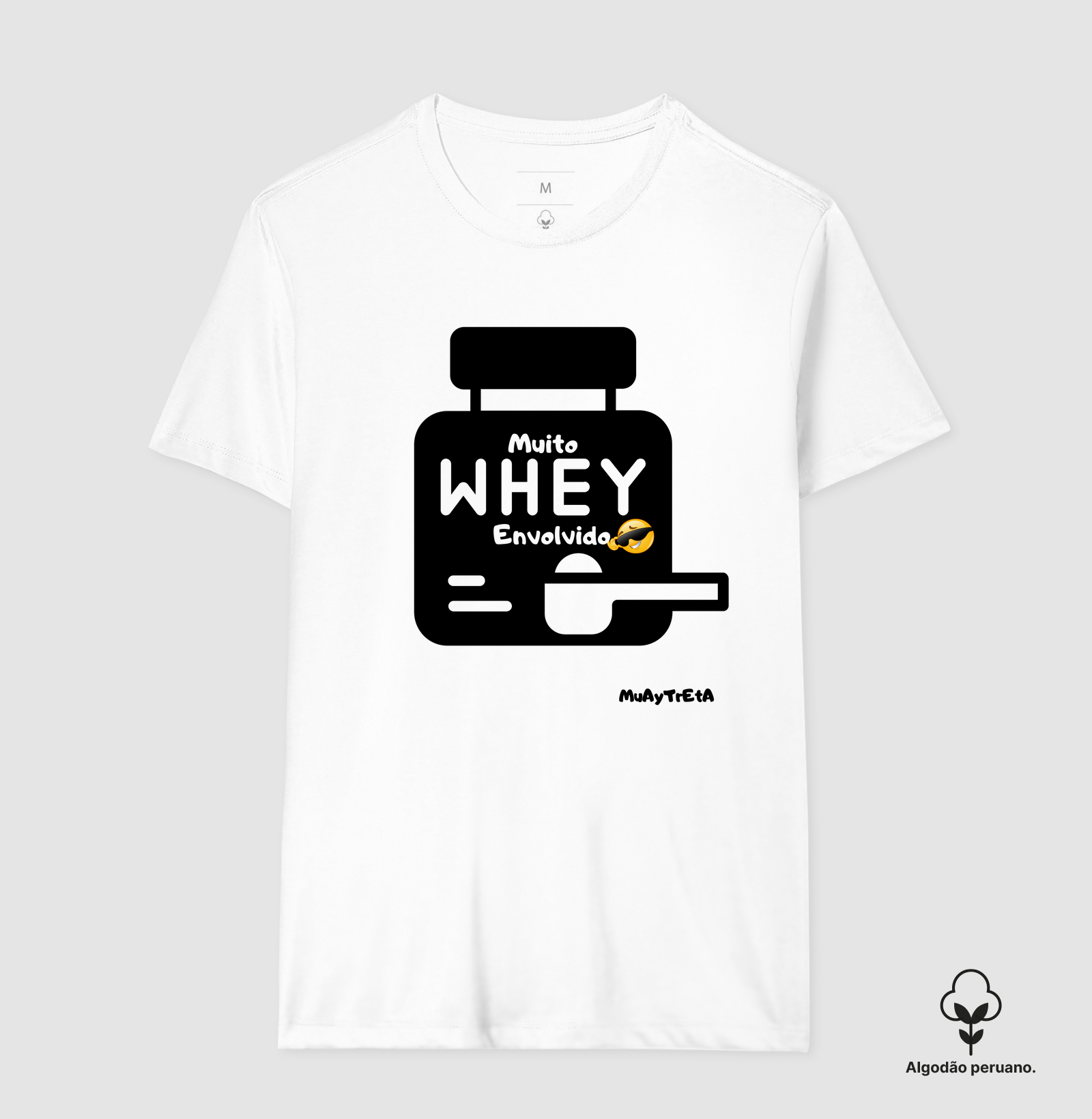 Muito whey envolvido