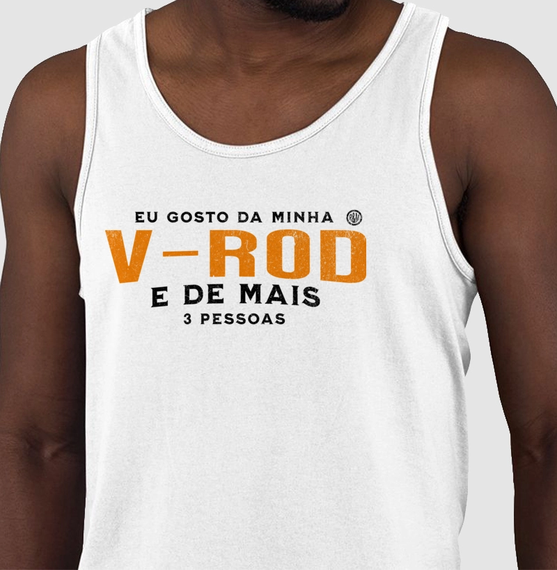 Eu gosto da minha V-rod e de mais 3 pessoas
