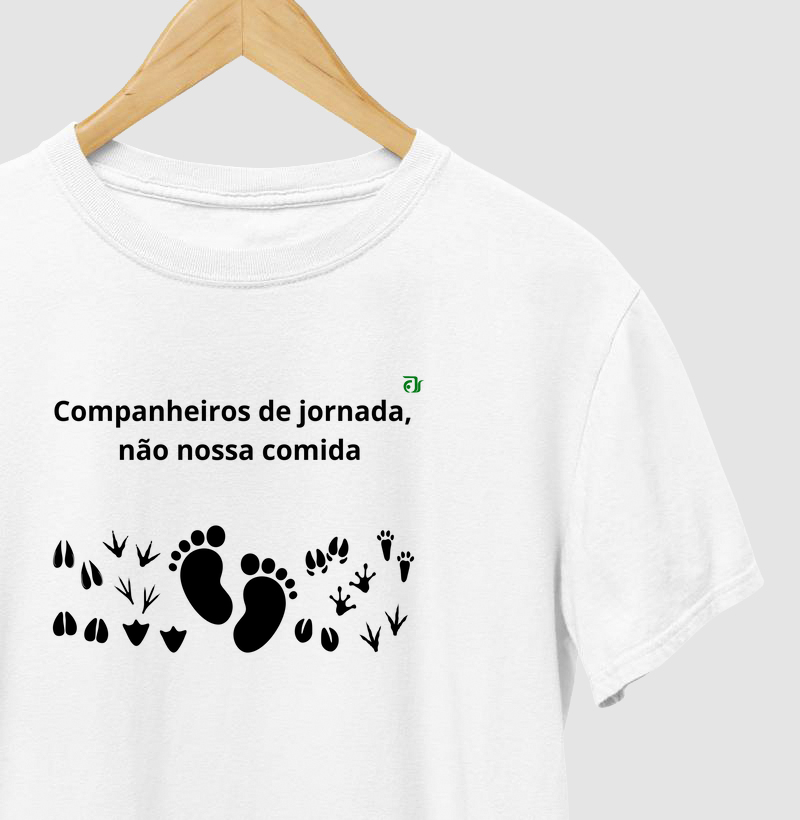 Companheiros de jornada, não nossa comida