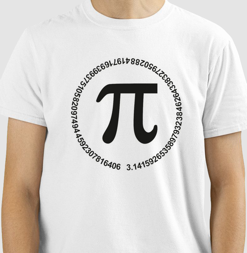 Camiseta Número Pi