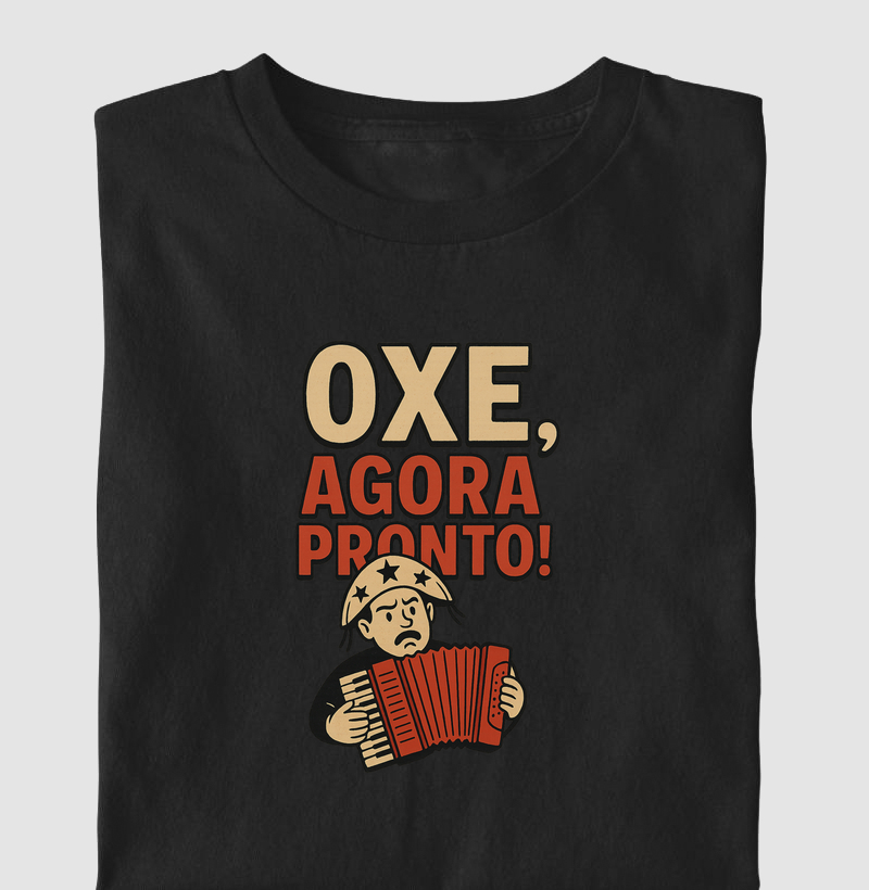 Oxe, agora pronto sanfoneiro!