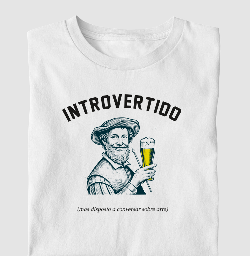 Disposto a Conversar Sobre Arte (Masculina)