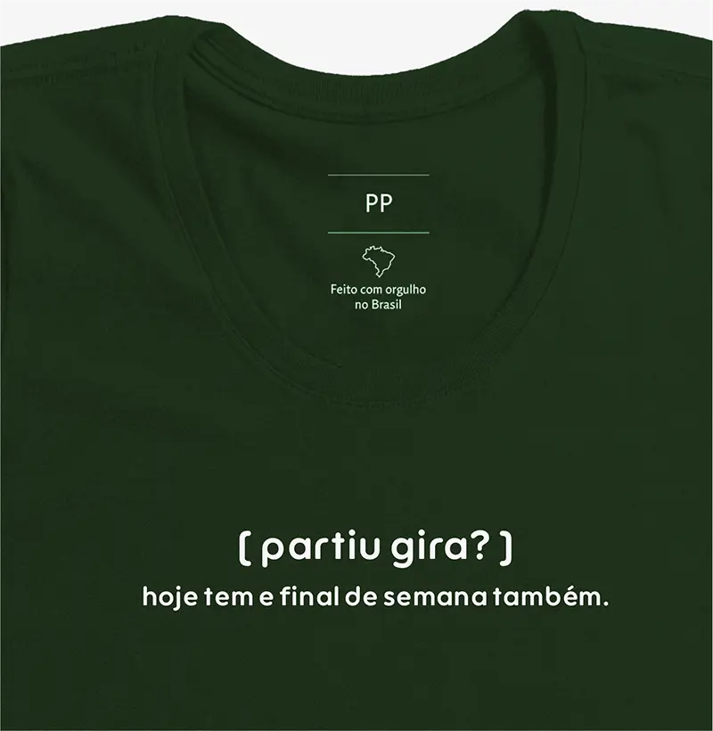 CAMISETA PARTIU GIRA
