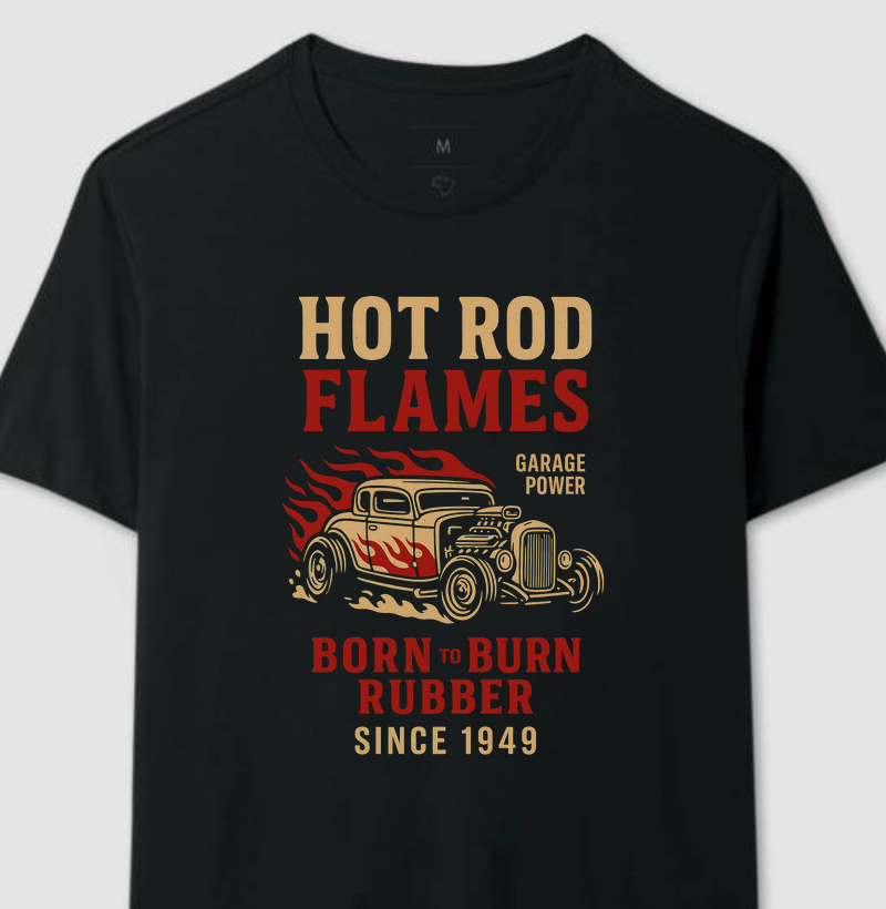 Hot Rod Flames Car Series