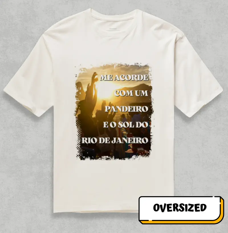 Me acorde com um pandeiro