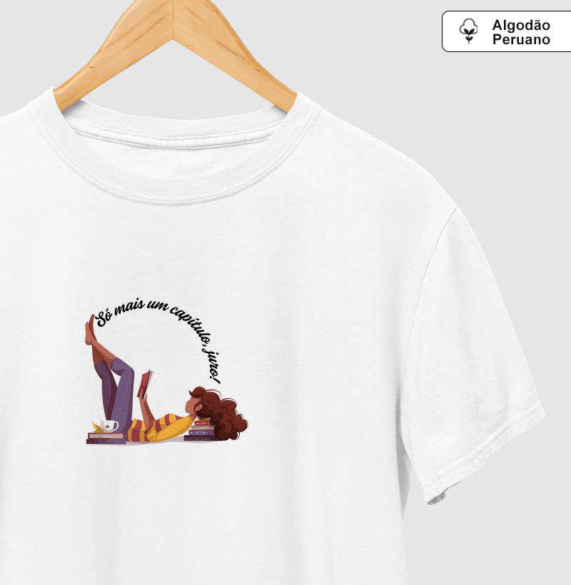 Só mais um capítulo, juro! (Algodão peruano)